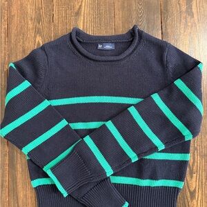 Gap Women’s Sweater with Green Stripes